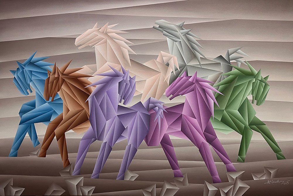 Seven  Horses
